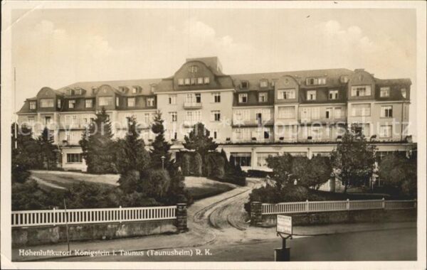 Koenigstein Taunus Taunusheim Höhenluftkurort