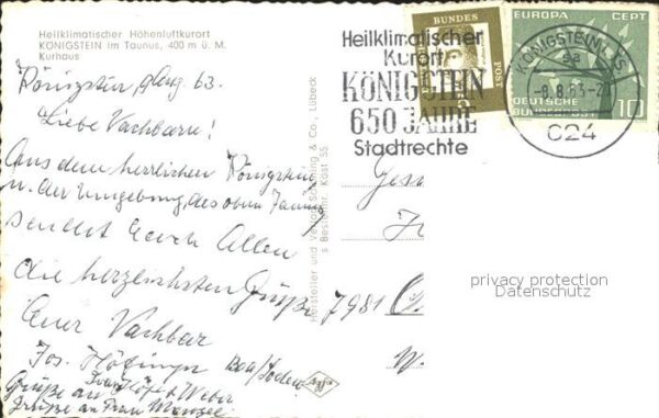 Koenigstein Taunus Kurhaus – Bild 2
