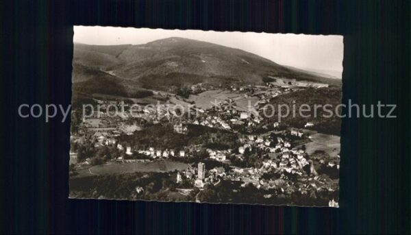 Koenigstein Taunus Panorama Höhenkurort Fliegeraufnahmen O
