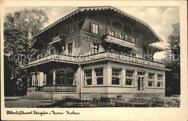 Koenigstein Taunus Kurhaus Höhenluftkurort