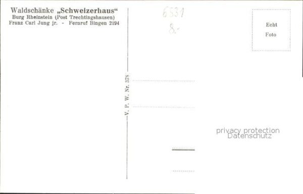 Trechtingshausen Schweizerhaus – Bild 2