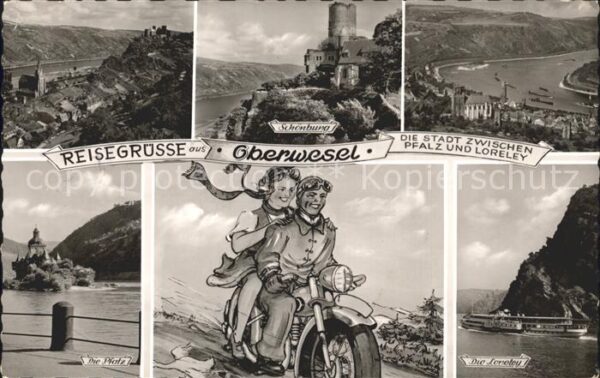Oberwesel Rhein Total Schönburg Loreley Die Pfalz Rhein