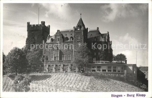 Bingen Rhein Burg Klopp