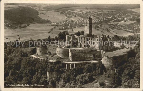 Koenigstein Taunus Ruine Königstein