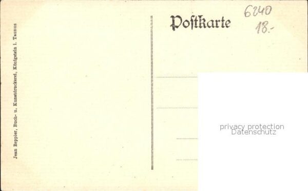 Koenigstein Taunus Wald Sanatorium von Sanitätsrat Dr Amel – Bild 2
