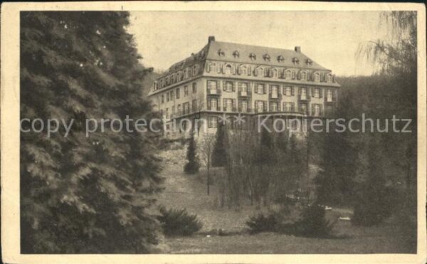 Koenigstein Taunus Waldsanatorium von Sanitätsrat Dr Amelu