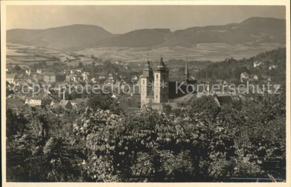 Schmalkalden Panorama mit Kirche