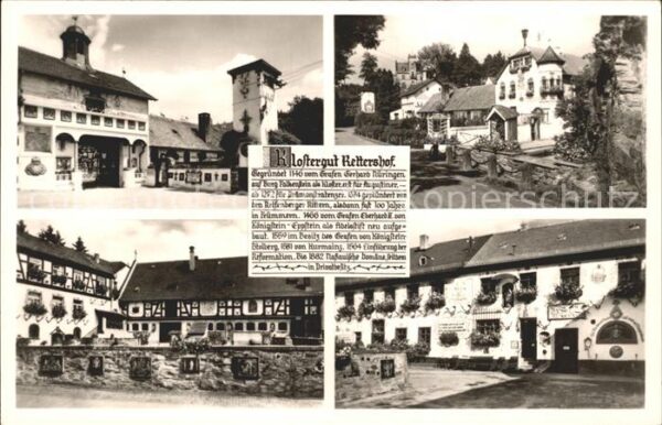 Koenigstein Taunus Klostergut Rettershof Teilansichten