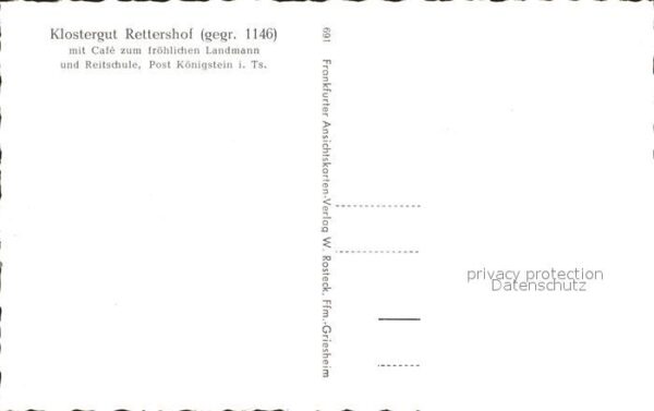 Koenigstein Taunus Klostergut Rettershof mit Reitschule un – Bild 2
