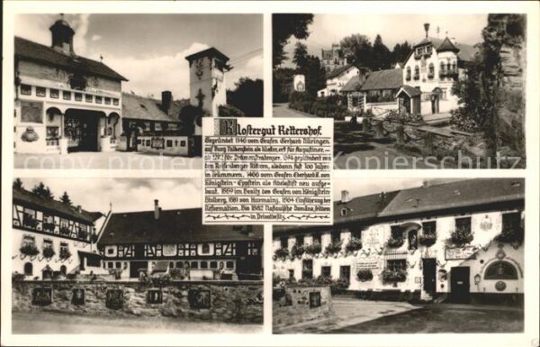Koenigstein Taunus Klostergut Rettershof mit Reitschule un