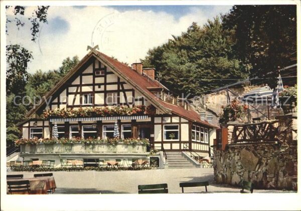 Koenigstein Taunus Klostergut Rettershof mit Cafe zum fröh