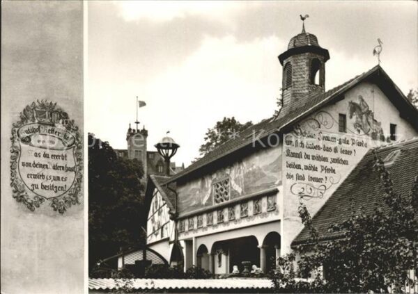 Koenigstein Taunus Klostergut Rettershof mit Cafe zum fröh