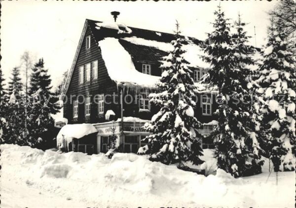 Johanngeorgenstadt OT Steinbach Gaststätte Waldesruh