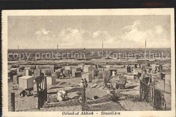 Ahlbeck Ostseebad Strandpartie