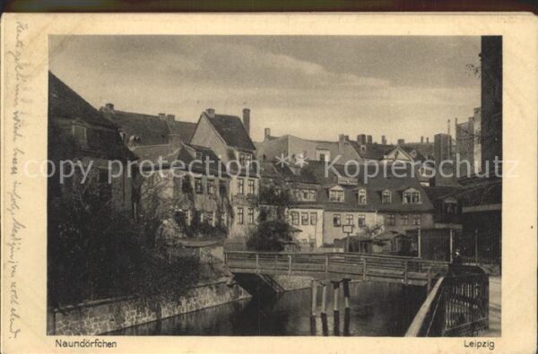 Leipzig Naundörfchen Brücke