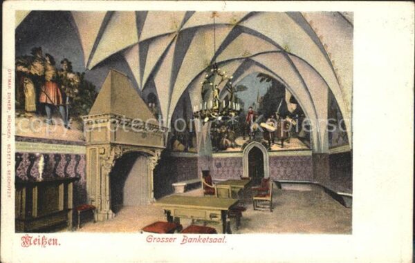 Meissen Elbe Sachsen Grosser Banketsaal