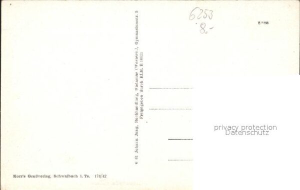 Hadamar Westerwald Blick über die Stadt Ruhebank – Bild 2
