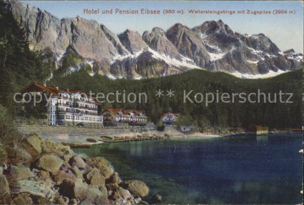 Eibsee Hotel Pension Wettersteingebirge Zugspi