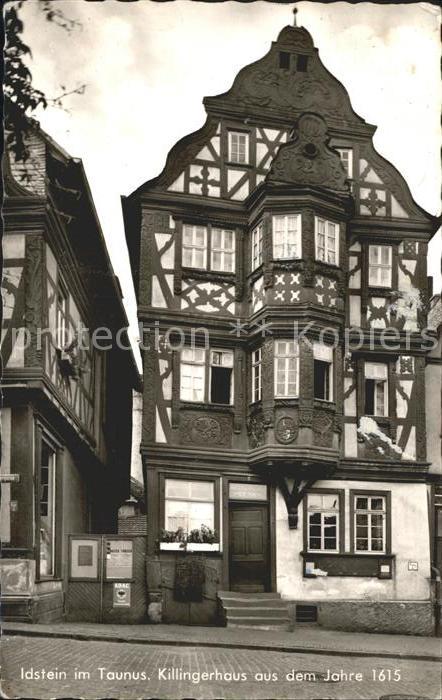 Idstein Killingerhaus aus dem Jahre 1615 Fachwe