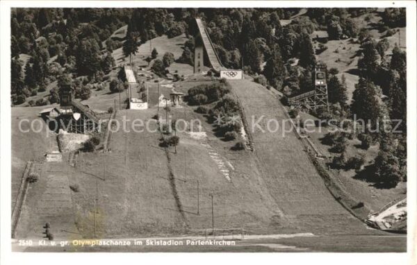 Partenkirchen Olympiaschanze im Skistadion Skispringe