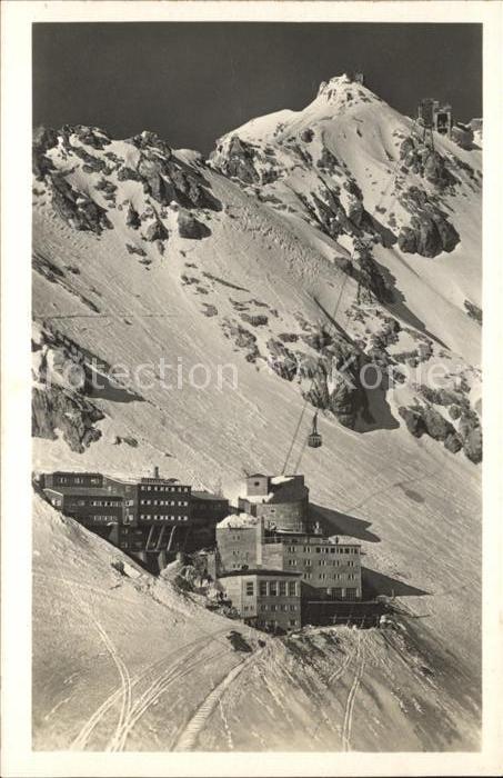 Zugspitze Bayerische Zugspitzbahn Schneefernerhau