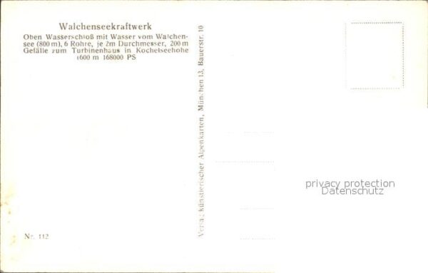 Walchensee Kraftwerk – Bild 2
