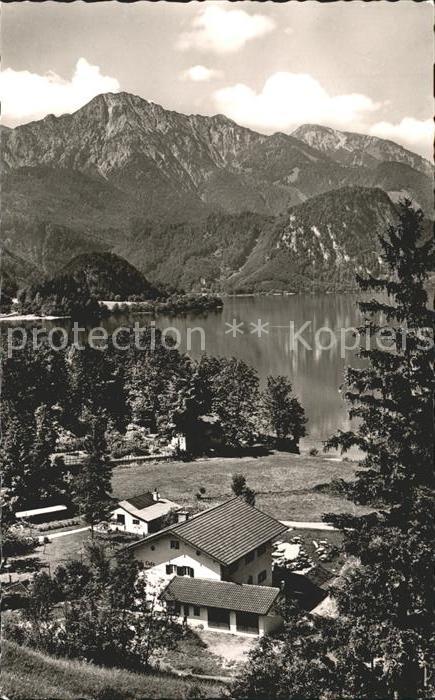 Kochel See Kochelsee mit Herzogstand Bayerische Al