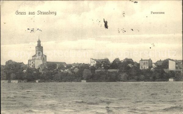 Strausberg Brandenburg Panorama Kirche
