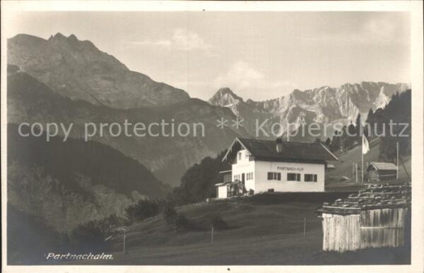 Partnachalm Berghaus Alpenpanorama