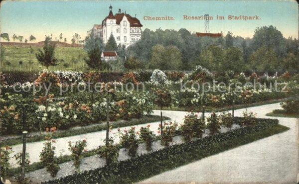 Chemnitz Rosarium im Stadtpark