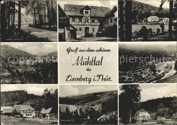 Eisenberg Thueringen Das schöne Mühltal