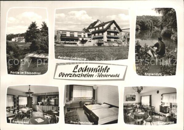 Oberzeuzheim Elbbachtal Pension Lochmühle Restaurant