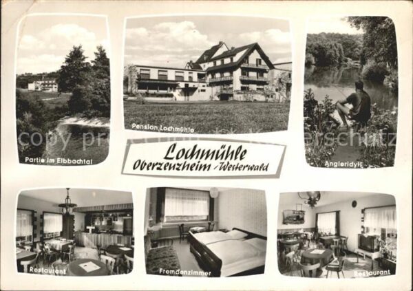 Oberzeuzheim Elbbachtal Pension Lochmühle Restaurant