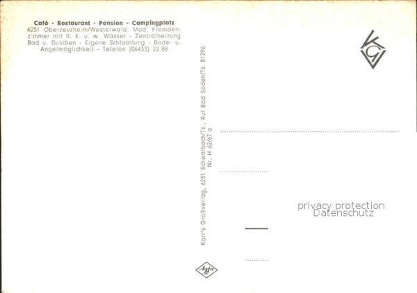 Oberzeuzheim Elbbachtal Pension Lochmühle Restaurant – Bild 2
