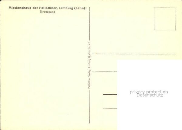Limburg Lahn Missionshaus der Pallottiner Kreuzgang – Bild 2