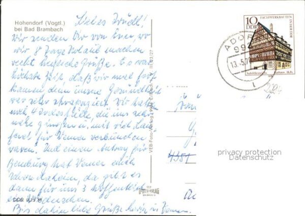 Hohendorf Vogtland Teilansichten Gasthaus Zum Wiesenthal – Bild 2
