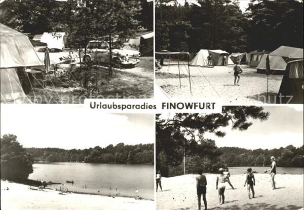 Finowfurt Urlaubsparadies Campingplatz See Strand