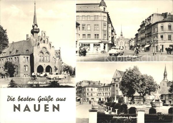 Nauen Havelland Rat der Stadt Berliner Strasse Sowjetis
