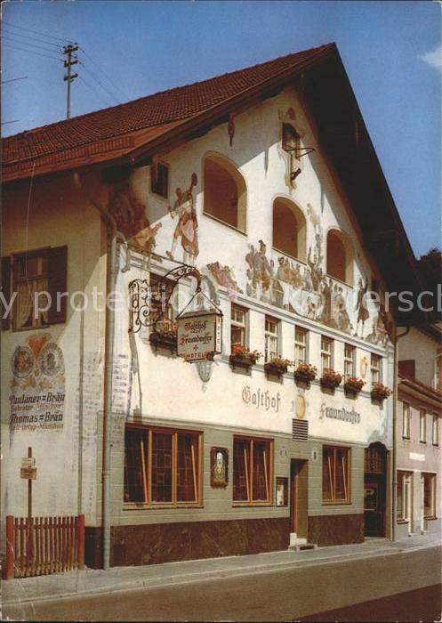 Garmisch-Partenkirchen Gasthof Restaurant Fraundorfer Fassaden