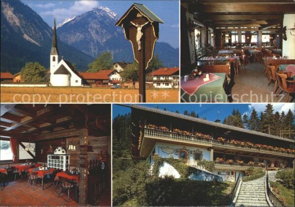 Graswang Cafe Restaurant Gröbl Alm Wegekreuz Kir