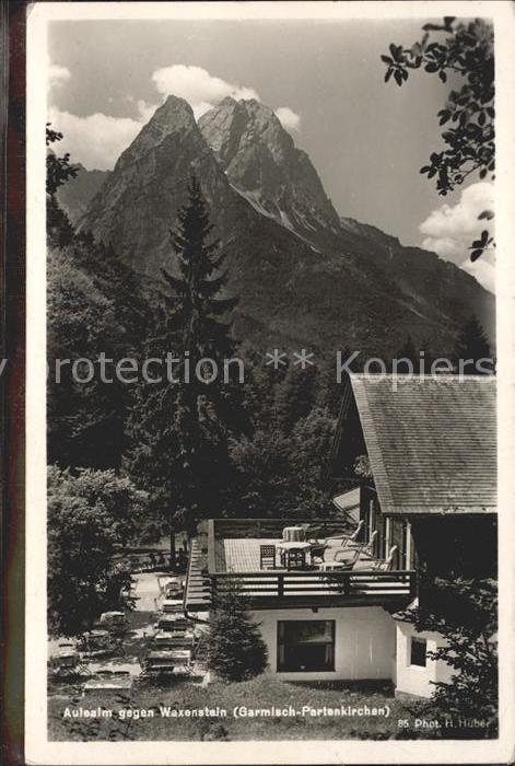 Garmisch-Partenkirchen Aulealm gegen Waxenstein Serie Deutsche