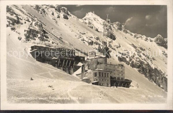 Garmisch-Partenkirchen Berghotel Schneefernerhaus Zugspitzgipf