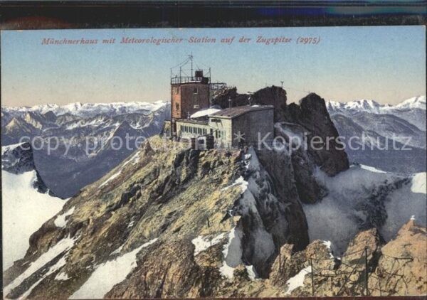 Garmisch-Partenkirchen Münchnerhaus Meteorologische Station Zu