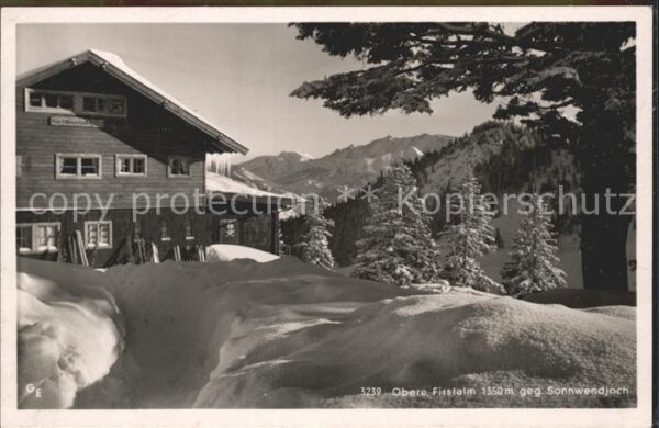 Schliersee Obere Firstalm gegen Sonnwendjoch