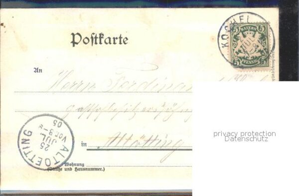 Kochel See Schmid Balthes Denkmal mit Jocherwand – Bild 2