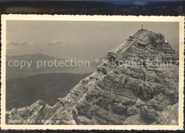 Walchensee mit Schöllkarspitze und Herzogstand