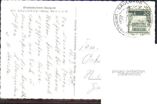 Saulgrub Blindenkurheim – Bild 2