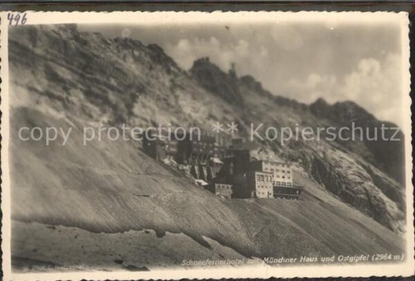 Garmisch-Partenkirchen Schneefernerhotel mit Münchner Haus und