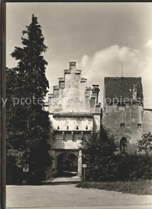 Isartal Burg Grünwald Burghof