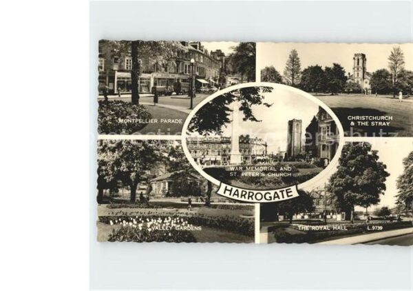 Harrogate UK Montpellier Parade Christchurch Valley
